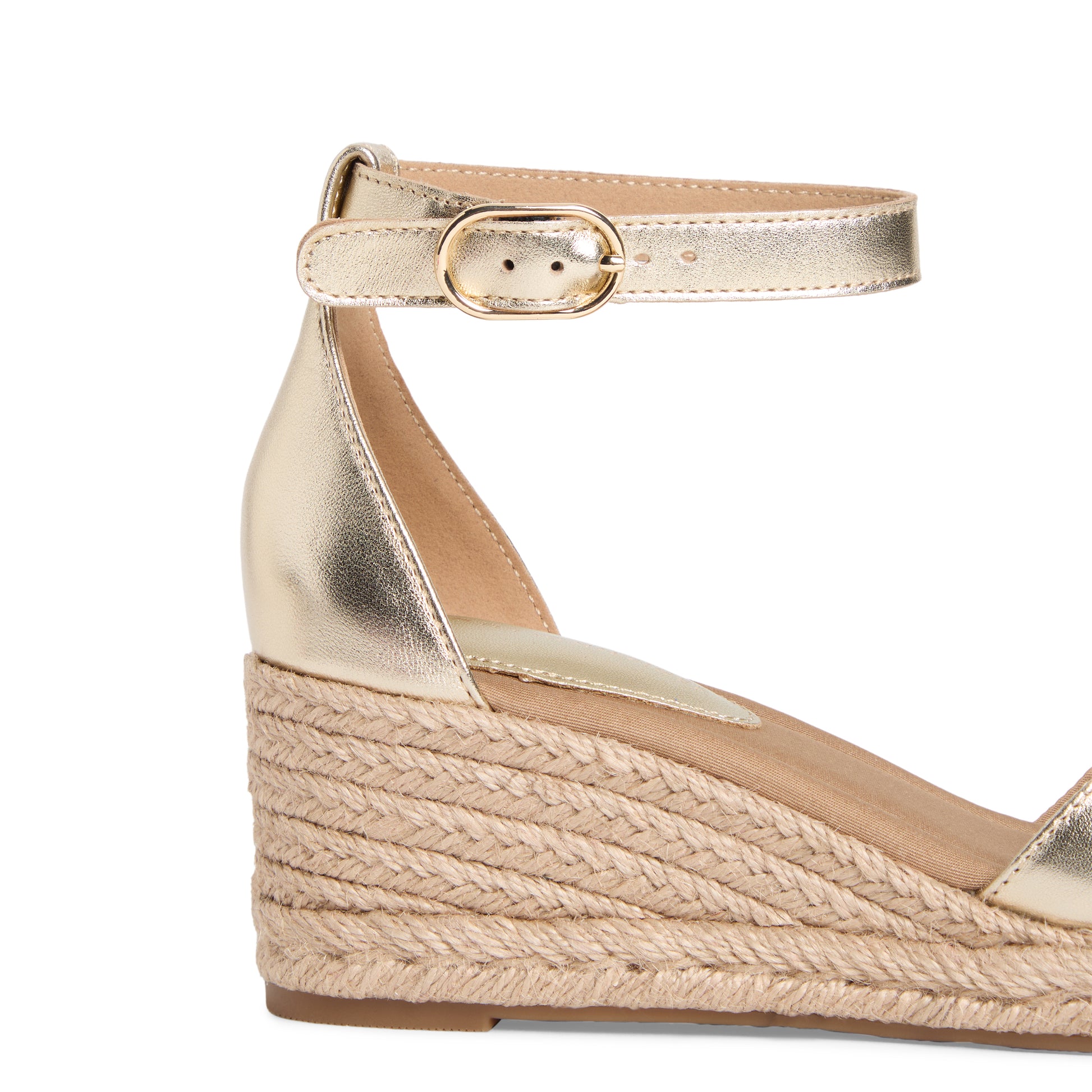 Tommy Hilfiger MID WEDGE Womens Wedge Sandals Gold