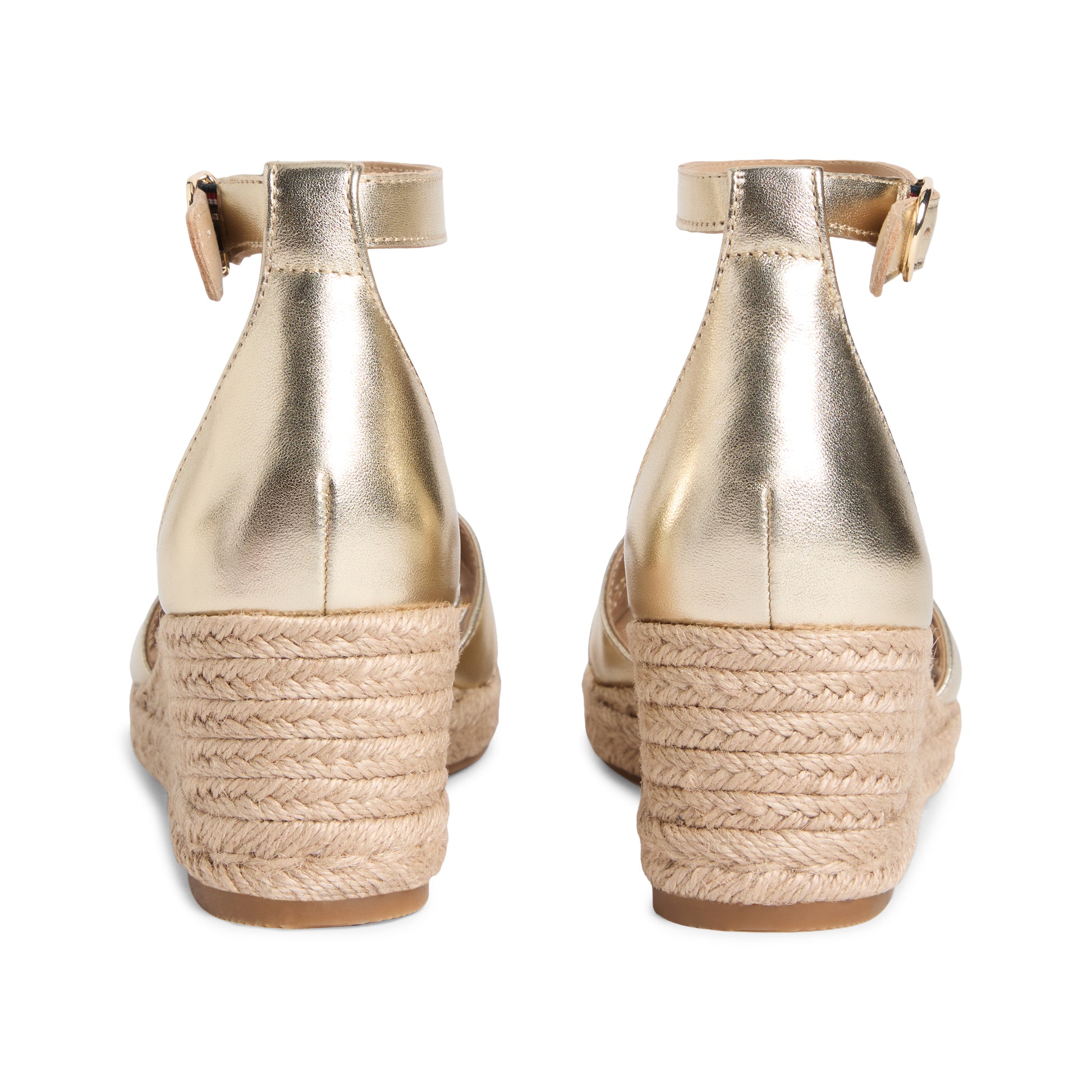 Tommy Hilfiger MID WEDGE Womens Wedge Sandals Gold