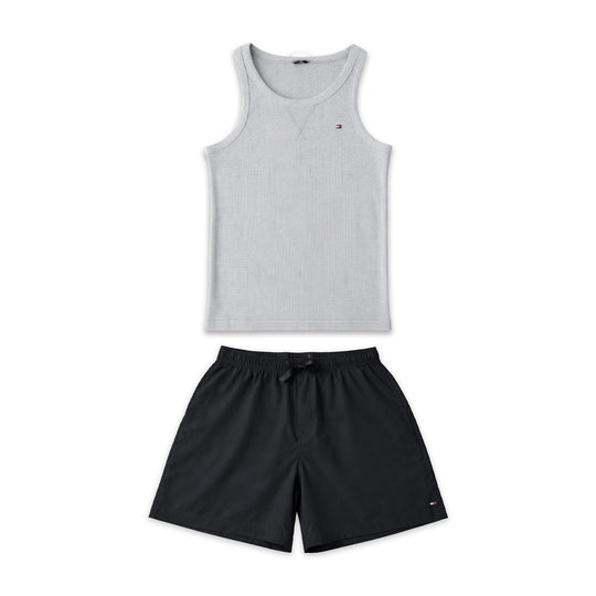 Tommy Hilfiger TANK & WOVEN SHORT Set Mens Pyjama Set Multicoloured
