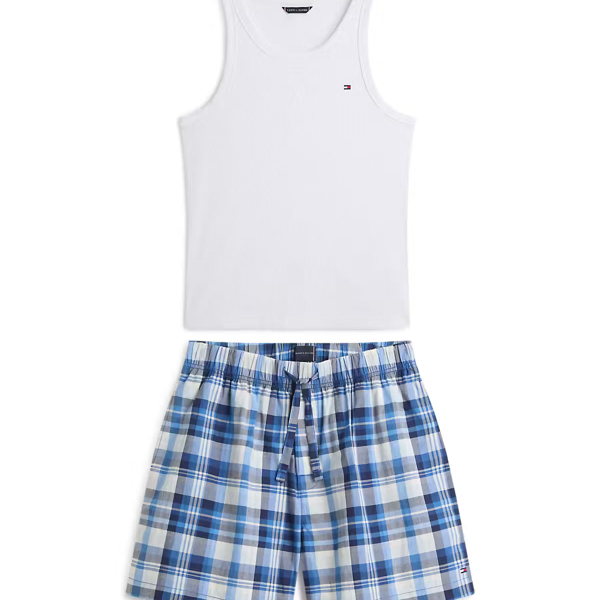 Tommy Hilfiger TANK & WOVEN SHORT Set Mens Pyjama Set Multicoloured