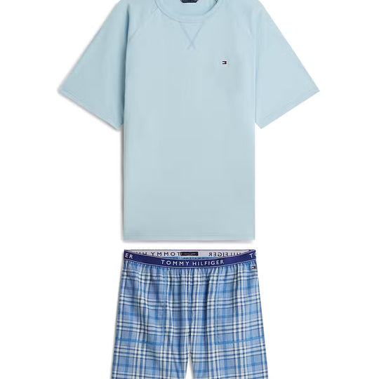Tommy Hilfiger SS WOVEN SHORT PRINT Mens Pyjama Set Multicoloured