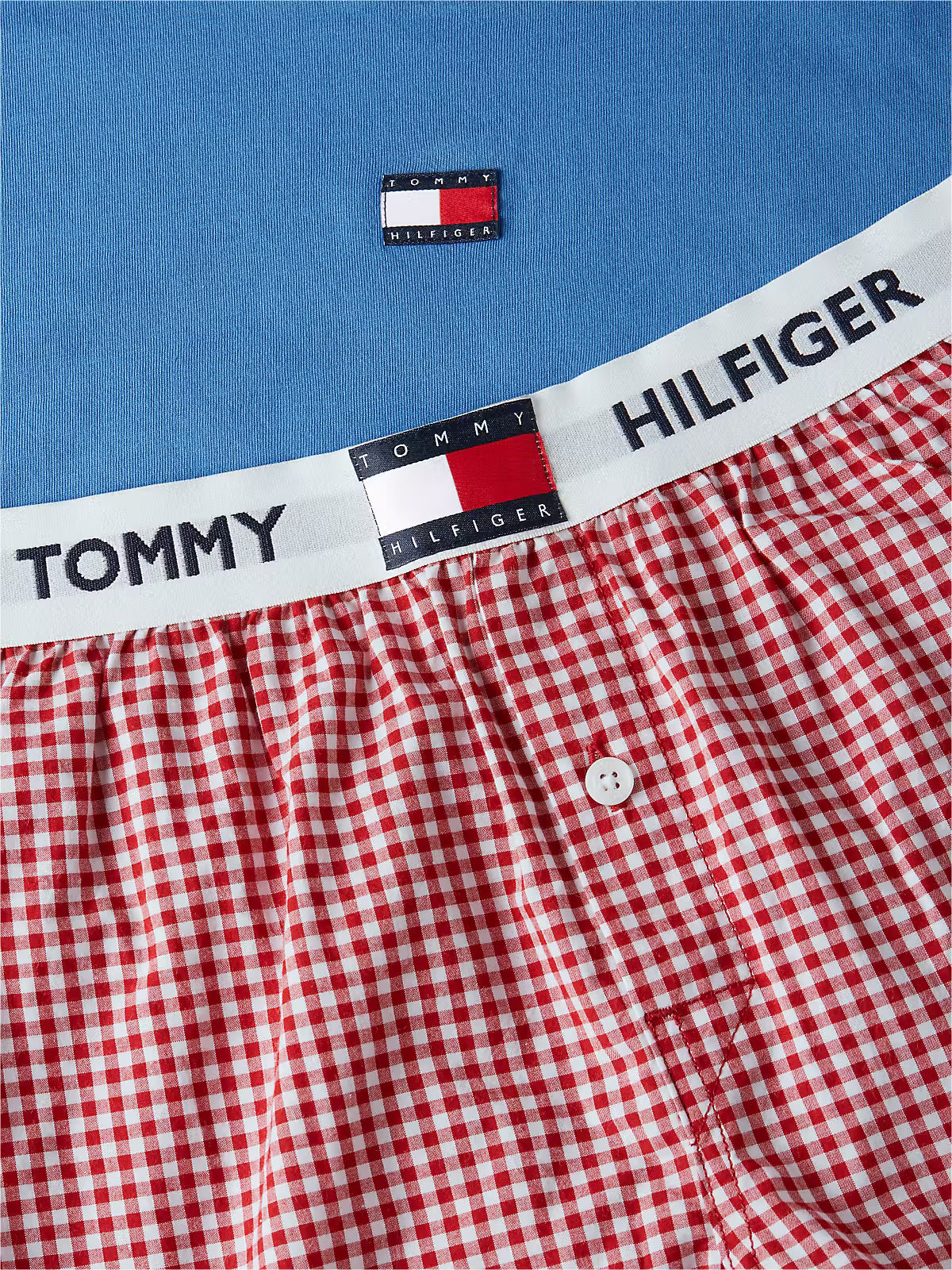 Tommy Hilfiger SS WOVEN SHORT PRINT Mens Pyjama Set Multicoloured