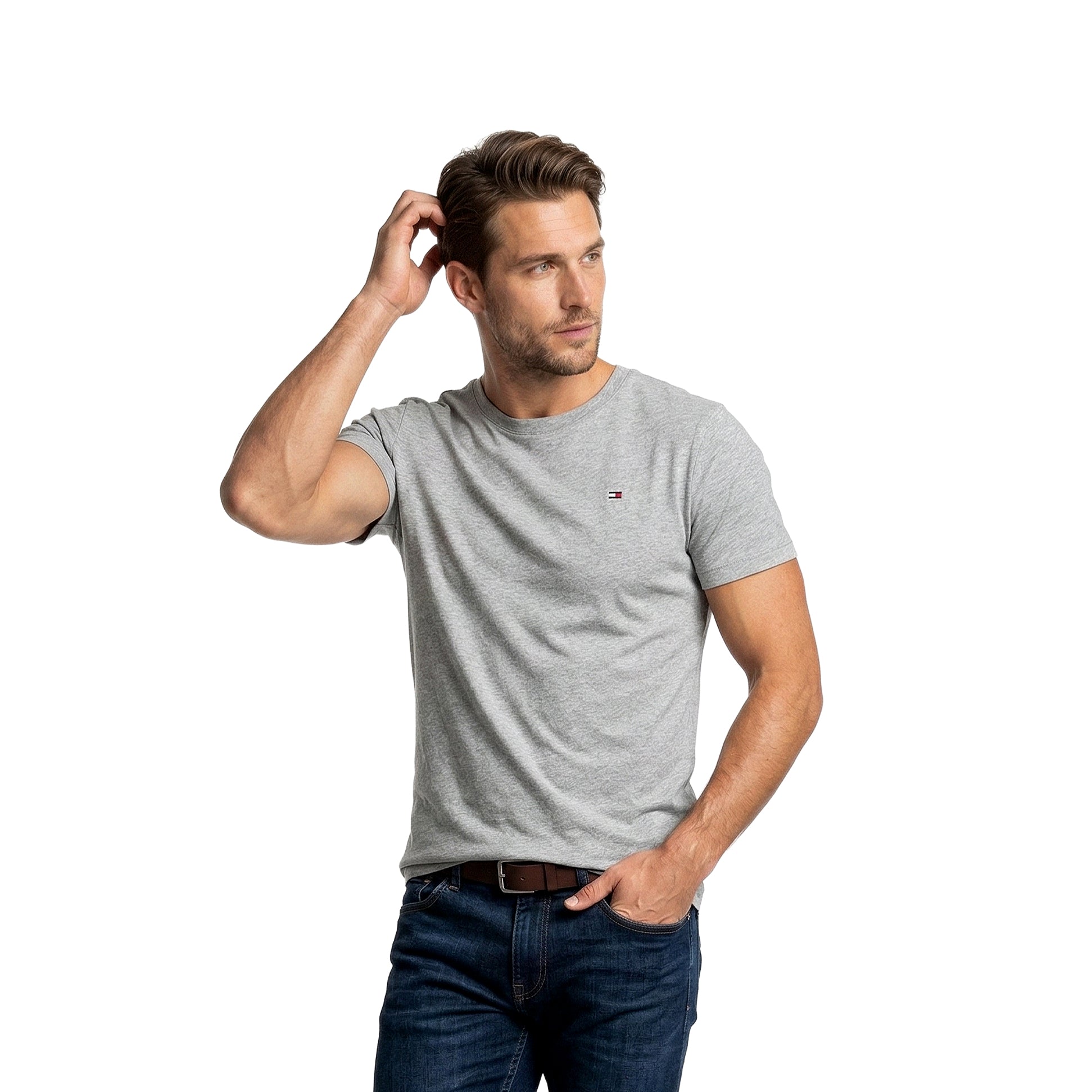 Tommy Hilfiger SS TEE Mens T-Shirt Multicoloured