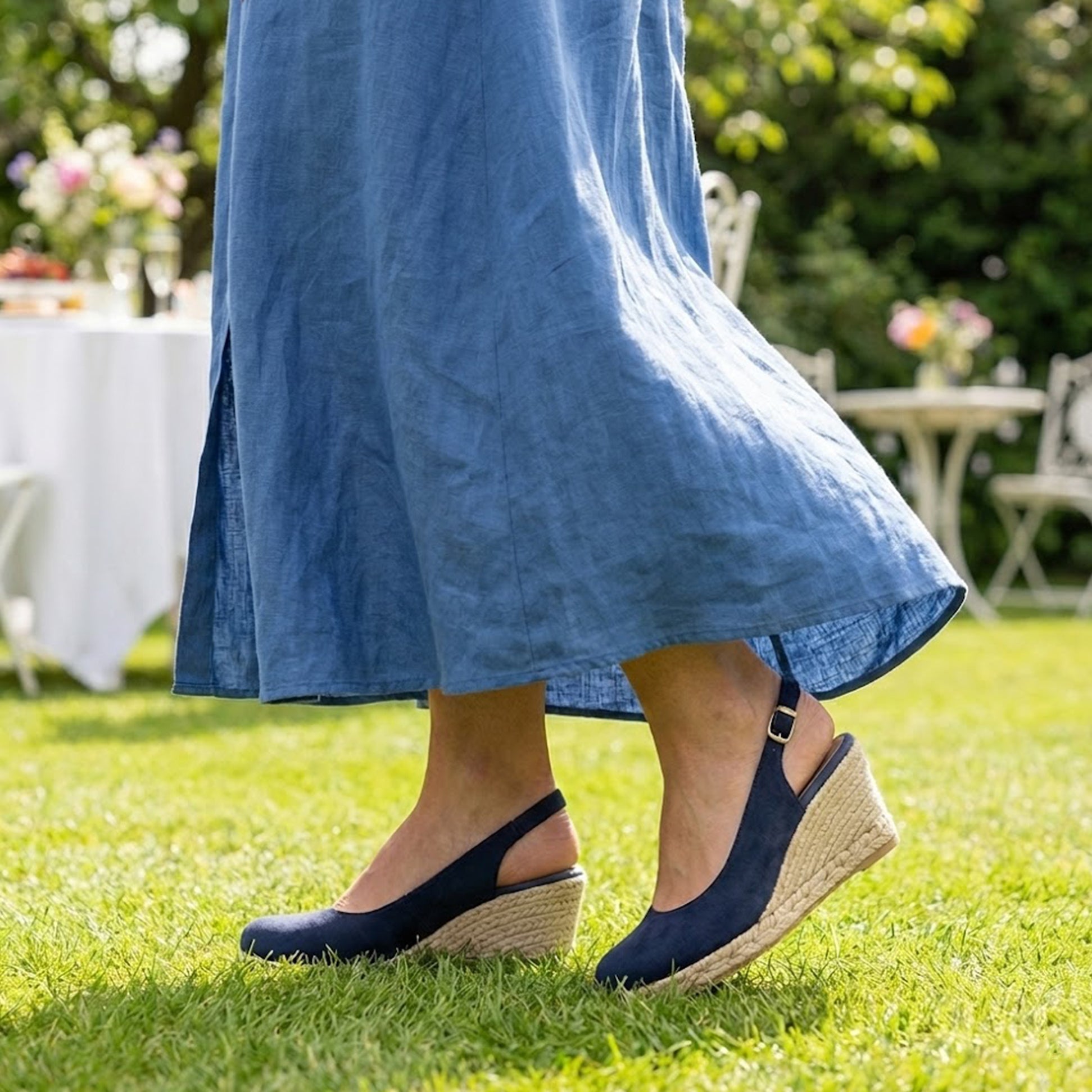 Toni Pons BREMEN Womens Espadrilles Navy