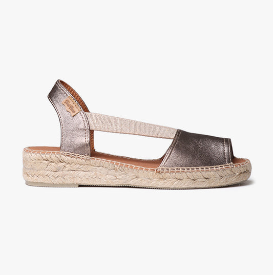 Toni Pons ETNA Womens Espadrille Sandals Bronze