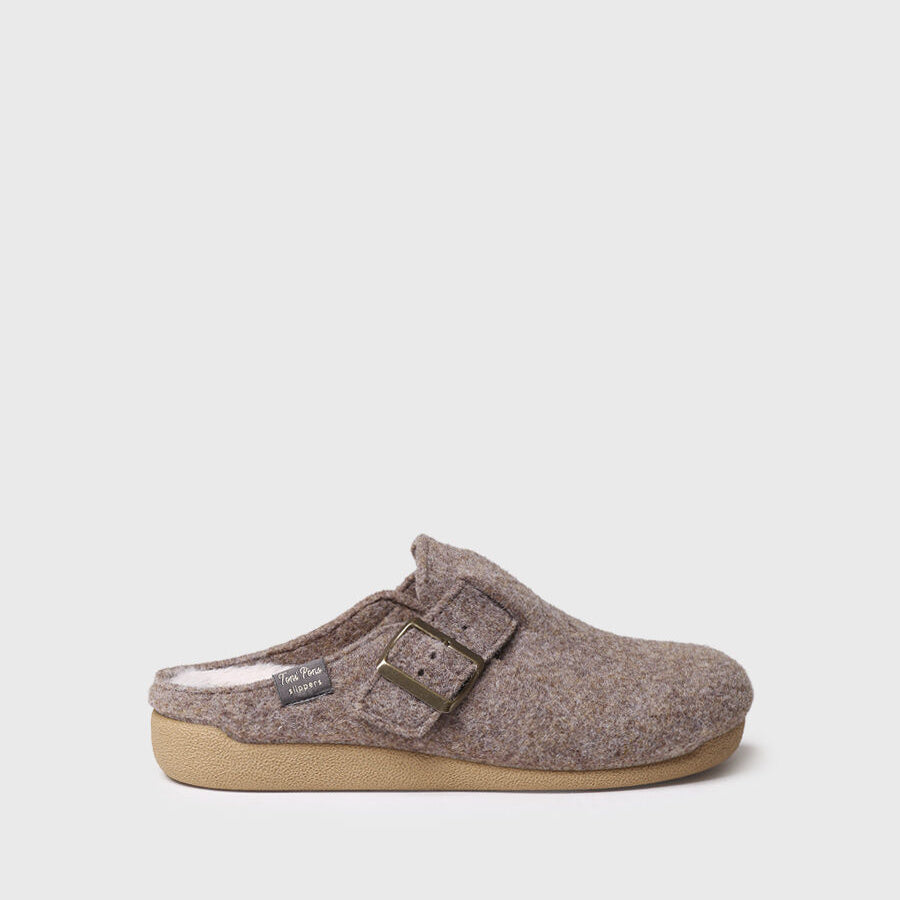 Toni Pons MIMA-FP Womens Mule Slippers Taupe