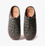 Toni Pons NADIR-UM Mens Caqui top view of slippers featuring quilted design and slip-on style.