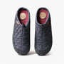 Toni Pons DARLA-SB Womens Slippers Gris top view of comfy mules with sheepskin and textile lining in grey.