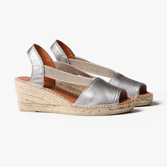 Toni Pons TEIDE-P Womens Espadrille Steel