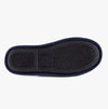 Totes Isotoner CHECK Mens Mule Slippers Navy