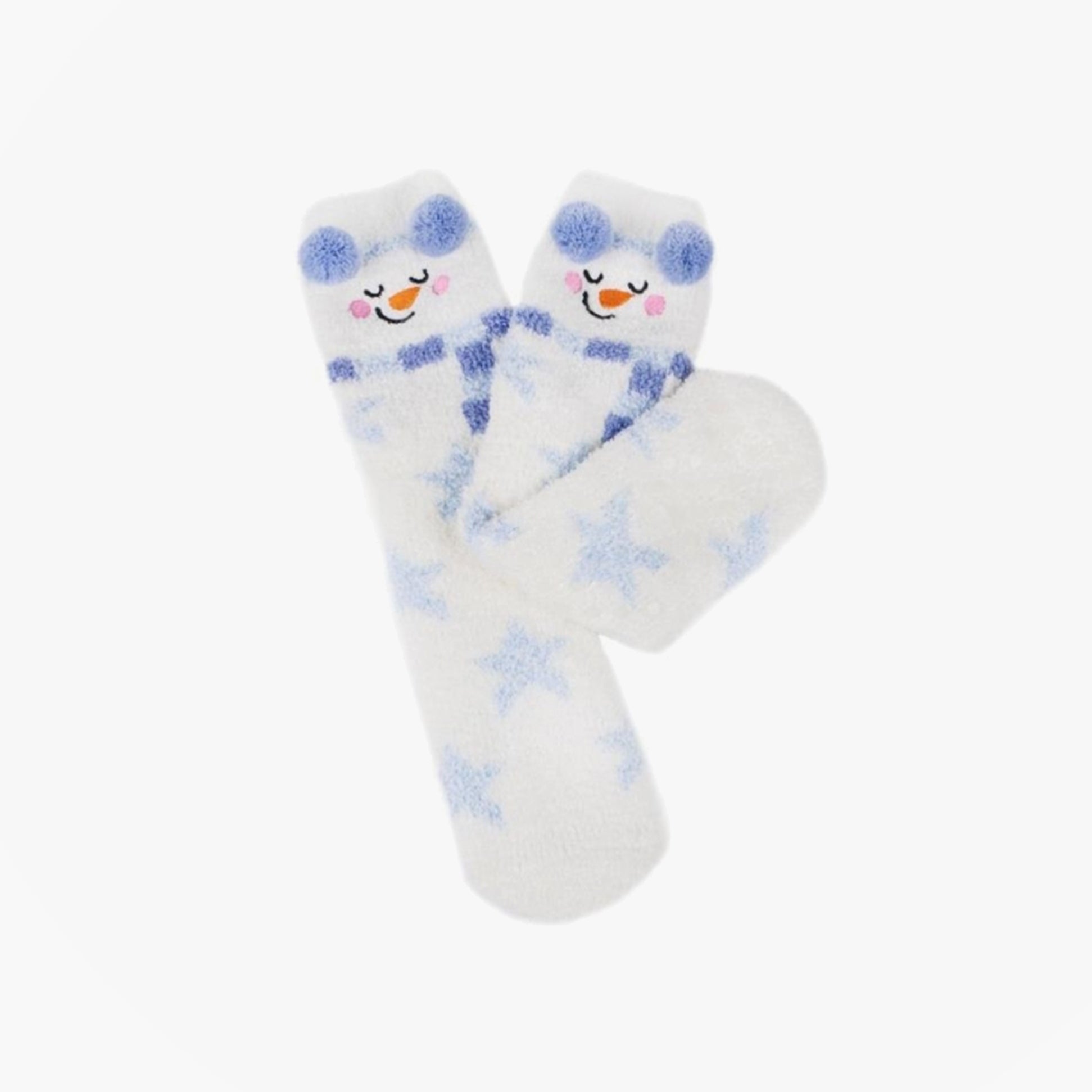 Totes Isotoner NOVELTY SUPERSOFT Womens Socks Snowman: One Size