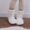 Totes Toasties FAUX FUR Slipper Socks Womens Socks Cream
