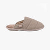 Totes Isotoner HERRINGBONE QUILTED Mule Slippers Womens Mink