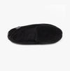 Totes Isotoner PERFORATED SUEDETTE Moccasin Slippers Mens Black