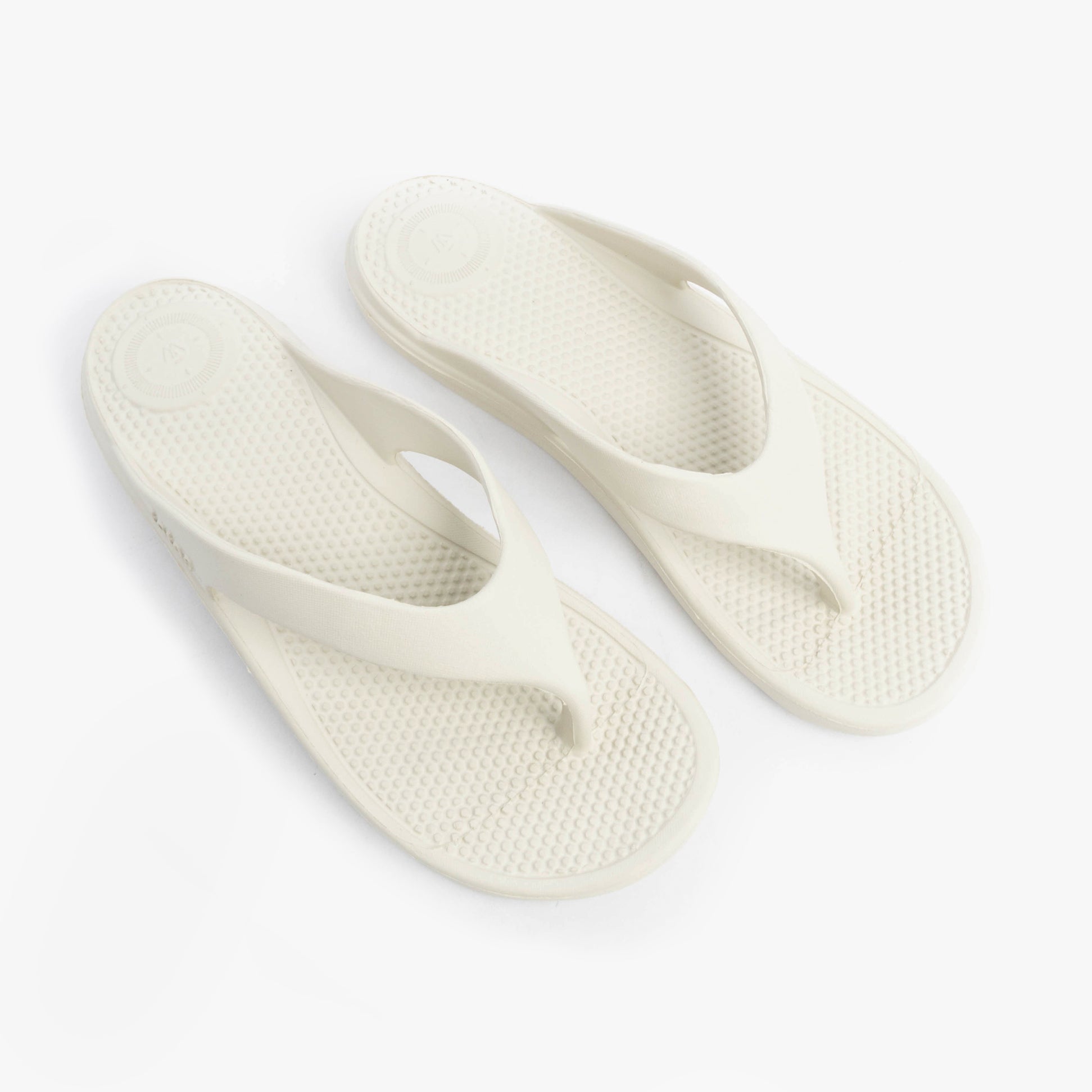 Totes Sol Bounce 0350JSTN Womens Toe Post Sandals Stone