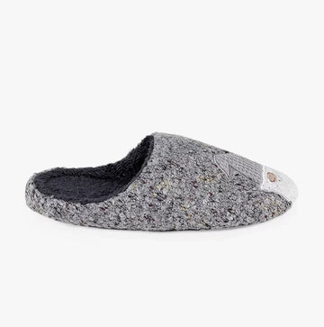 Totes Toasties NOVELTY GNOME Mens Mule Slippers Multi