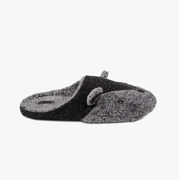Totes Toasties NOVELTY APPLIQUE Mule Slippers Mens Novelty