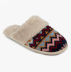 Totes Toasties FAIR ISLE KNIT Womens Mule Slippers Fair Isle