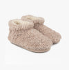 Totes Toasties FAUX FUR SHORT Boot Slippers Womens Oat