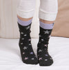 Totes Toasties ORIGINAL Slipper Socks  (Twin Pack) Womens Socks Penguin / Star