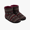 Totes Toasties FAIR ISLE Mens Boot Slippers Multi