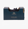 Totes Toasties WOOL BLEND HERRINGBONE Moccasin Slippers Mens Navy