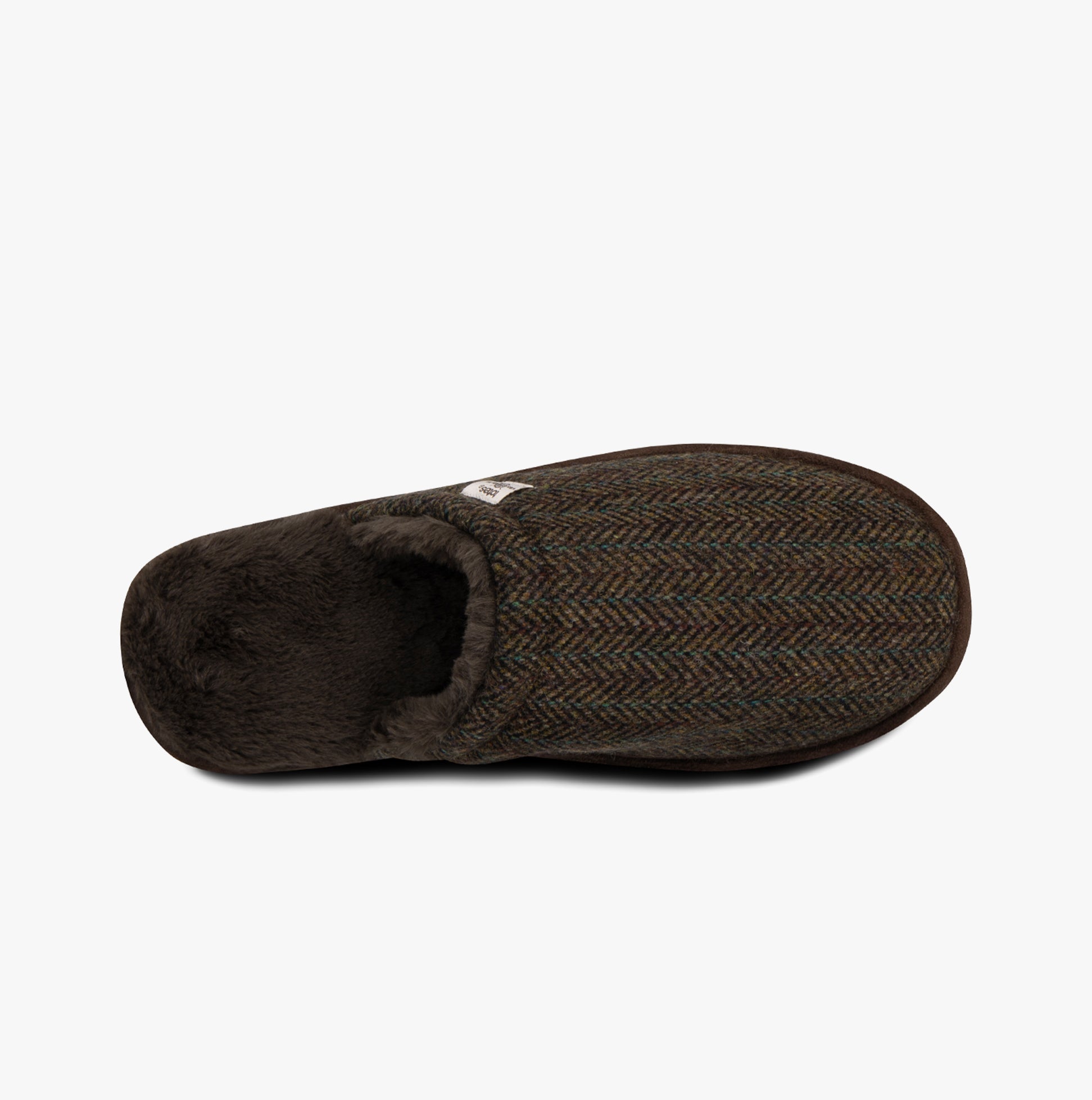 Totes Toasties WOOL MIX MULE Slippers Mens Brown