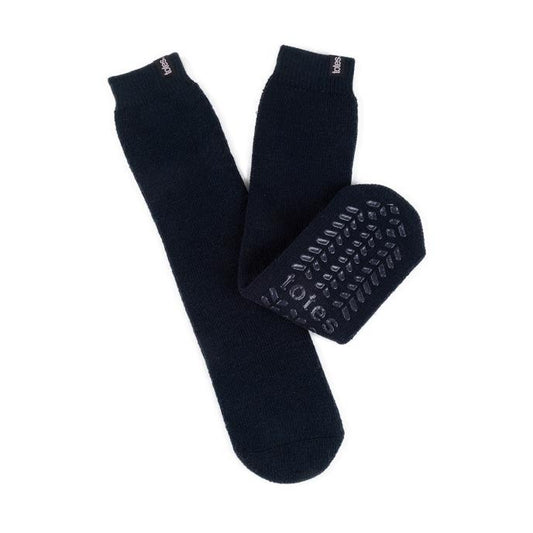 Totes Toasties THERMAL Womens Socks Navy