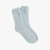Totes Toasties THERMAL BRUSHED Womens Bed Socks Blue