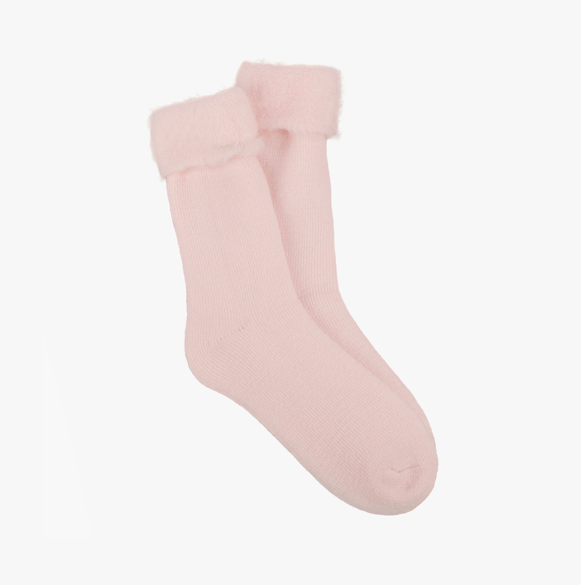 Totes Toasties THERMAL BRUSHED BED SOCK Womens Socks Pink