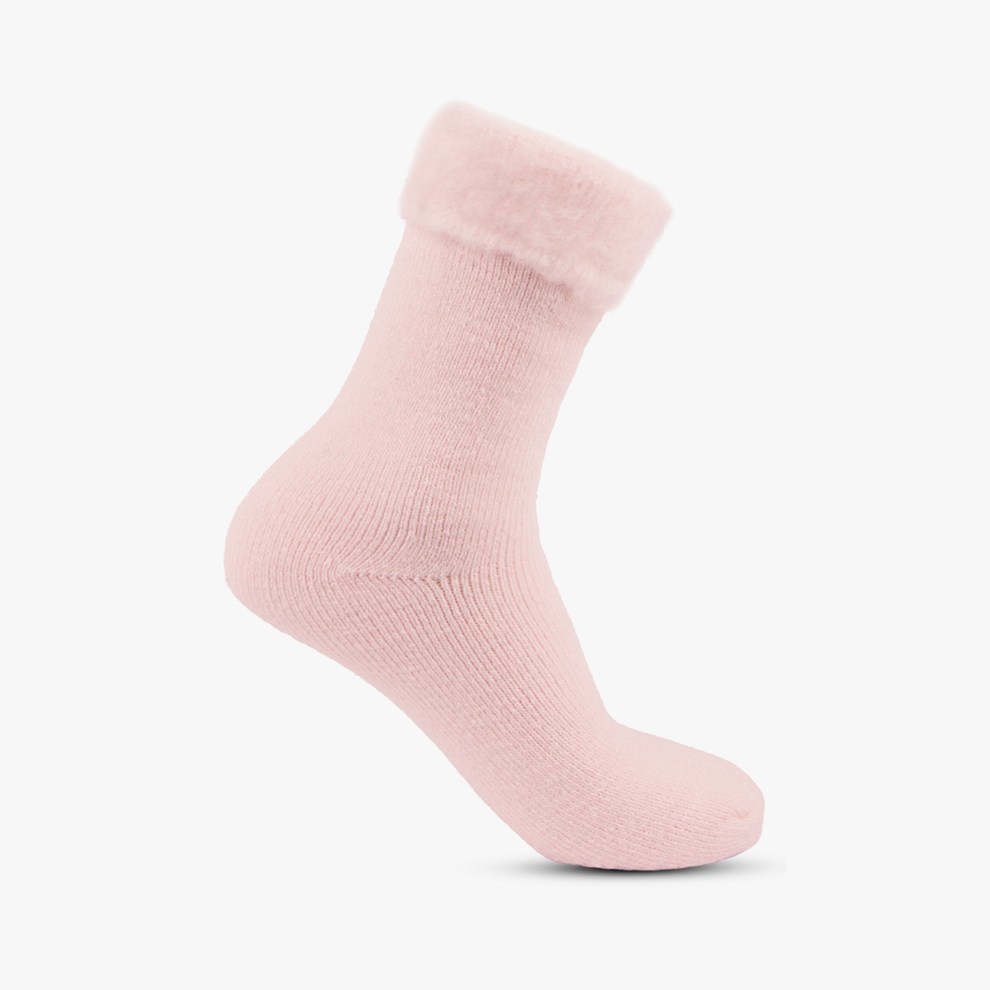 Totes Toasties THERMAL BRUSHED BED SOCK Womens Socks Pink