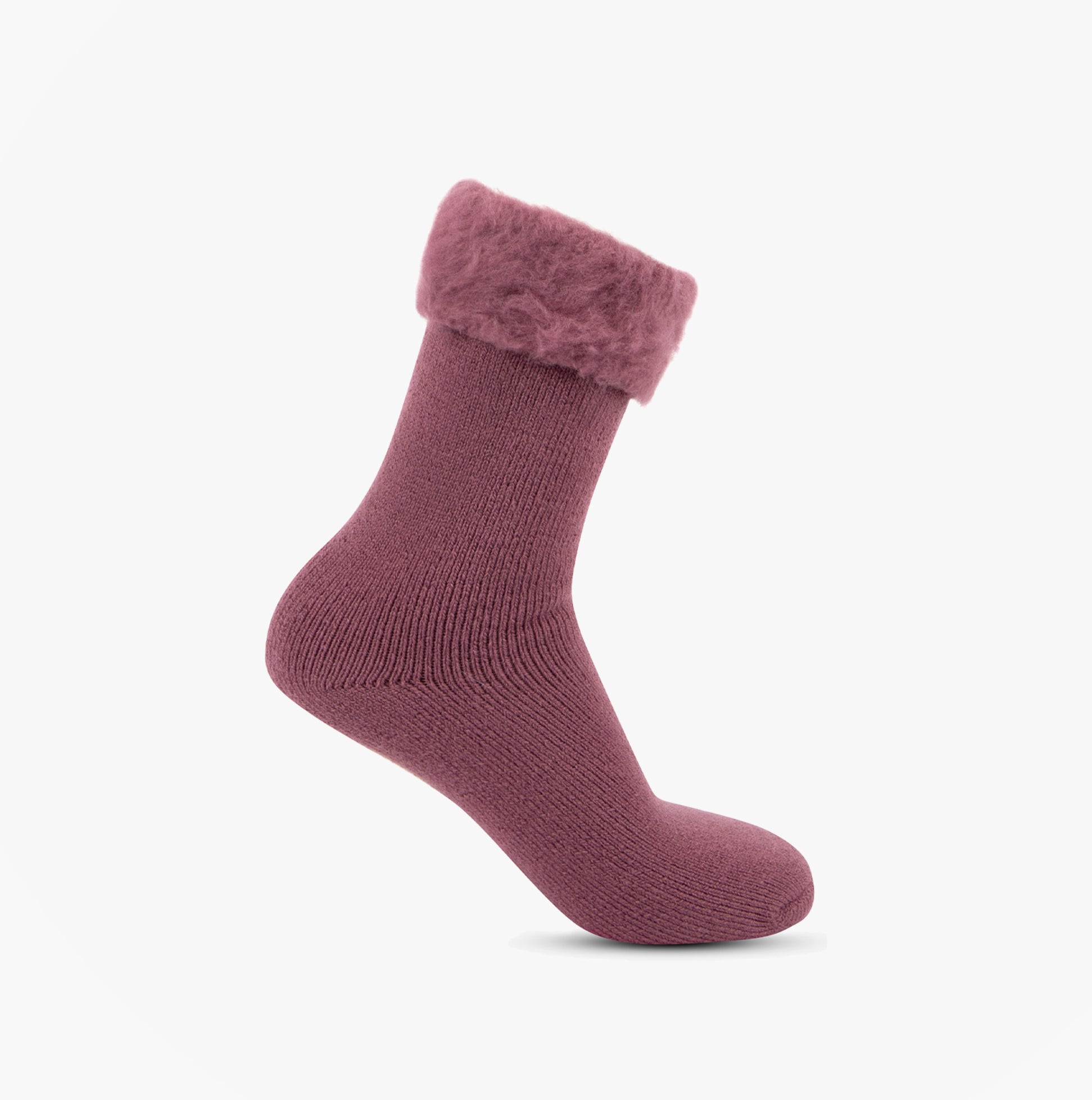 Totes Toasties 3.0 TOG BRUSHED THERMAL BED SOCKS Womens Socks Berry