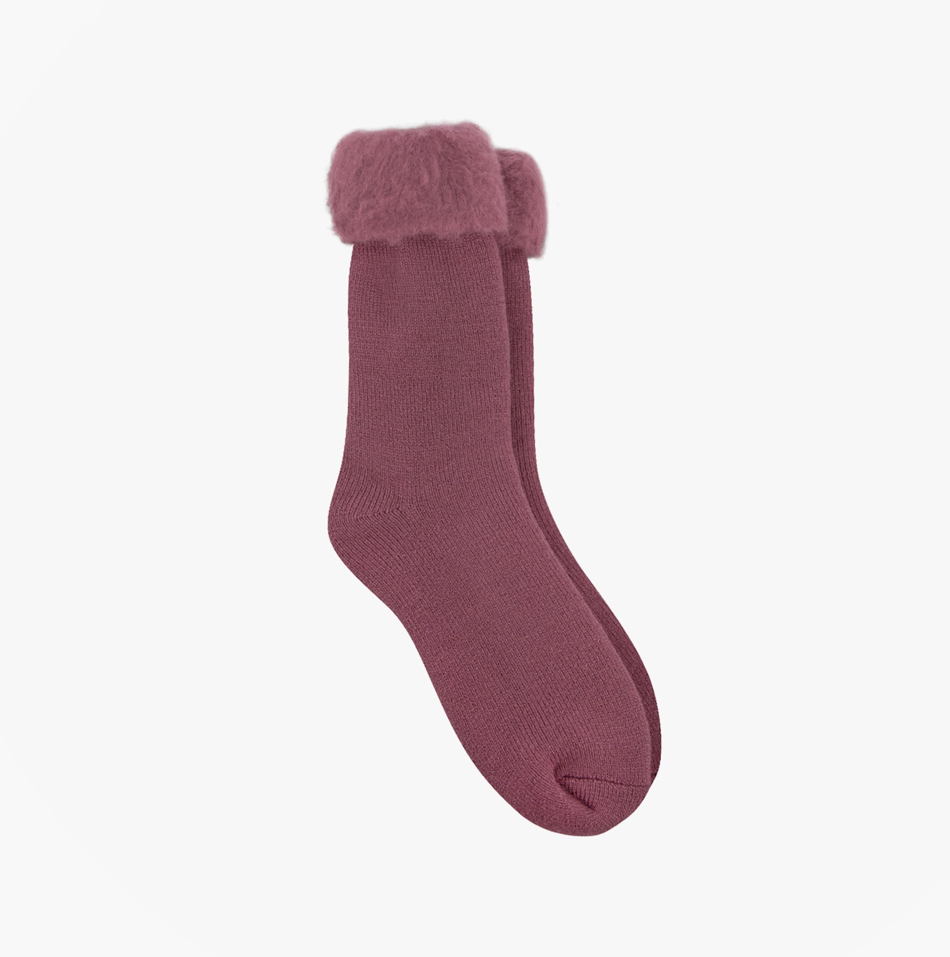 Totes Toasties 3.0 TOG BRUSHED THERMAL BED SOCKS Womens Socks Berry