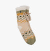 Totes Toasties FAIR ISLE Womens Socks Ochre