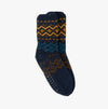 Totes Toasties Fair Isle Slipper Socks  With Fleece Lining Mens Socks Fair Isle