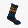 Totes Toasties Fair Isle Slipper Socks  With Fleece Lining Mens Socks Fair Isle