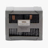 Totes Toasties Chunky Twist Wool Blend Mens Socks Grey / Khaki