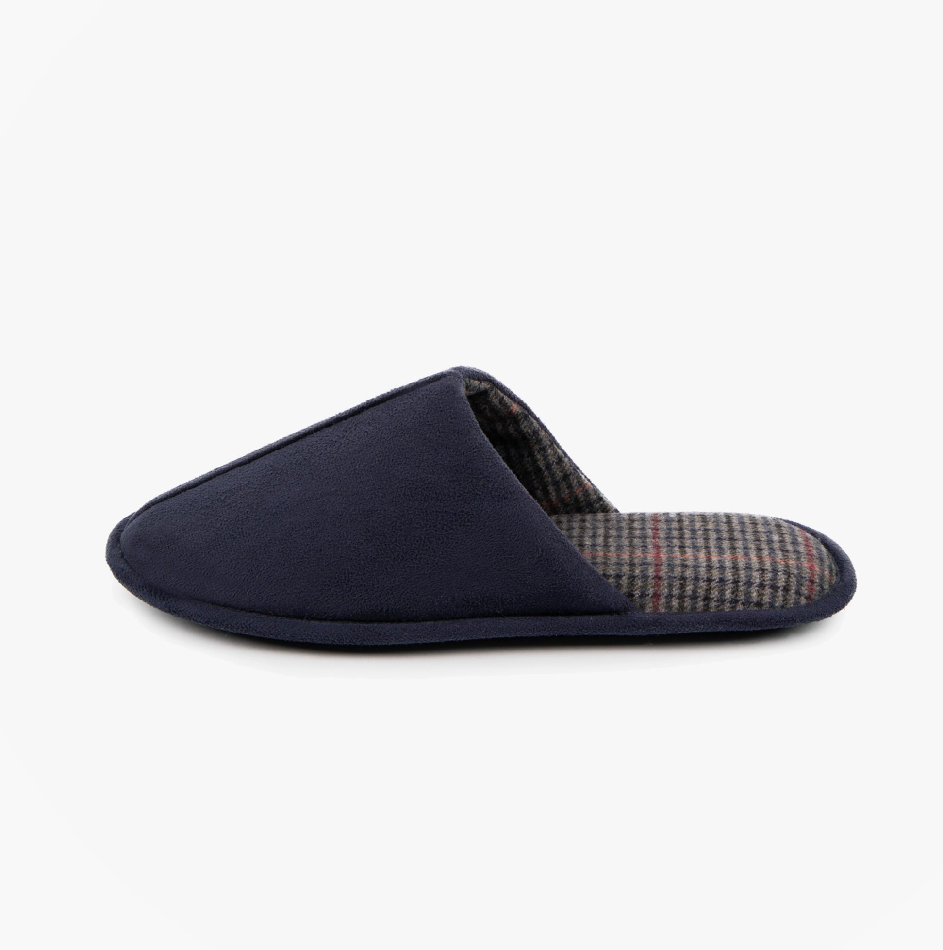 Totes Toasties CENTRE SEAM Mule Slippers Mens Navy