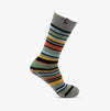 Totes Toasties Original Slipper Socks  (Twin Pack) Mens Socks Bike / Stripe