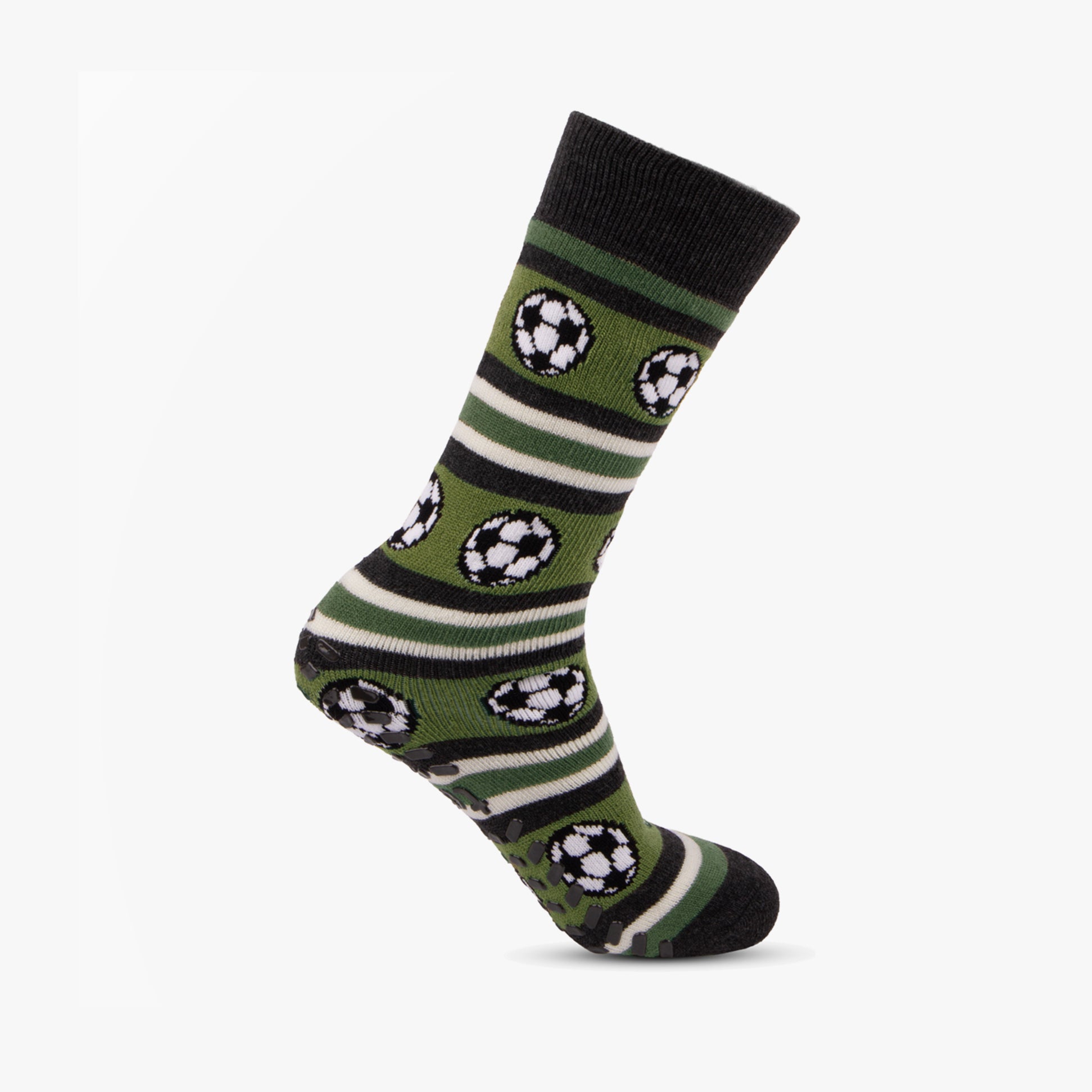 Totes Toasties ORIGINAL Mens Twin Pack Slipper Socks Football