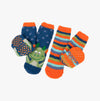 Totes Toasties SUPER SOFT Slipper Socks  (Twin Pack) Unisex Kids Socks Dragon