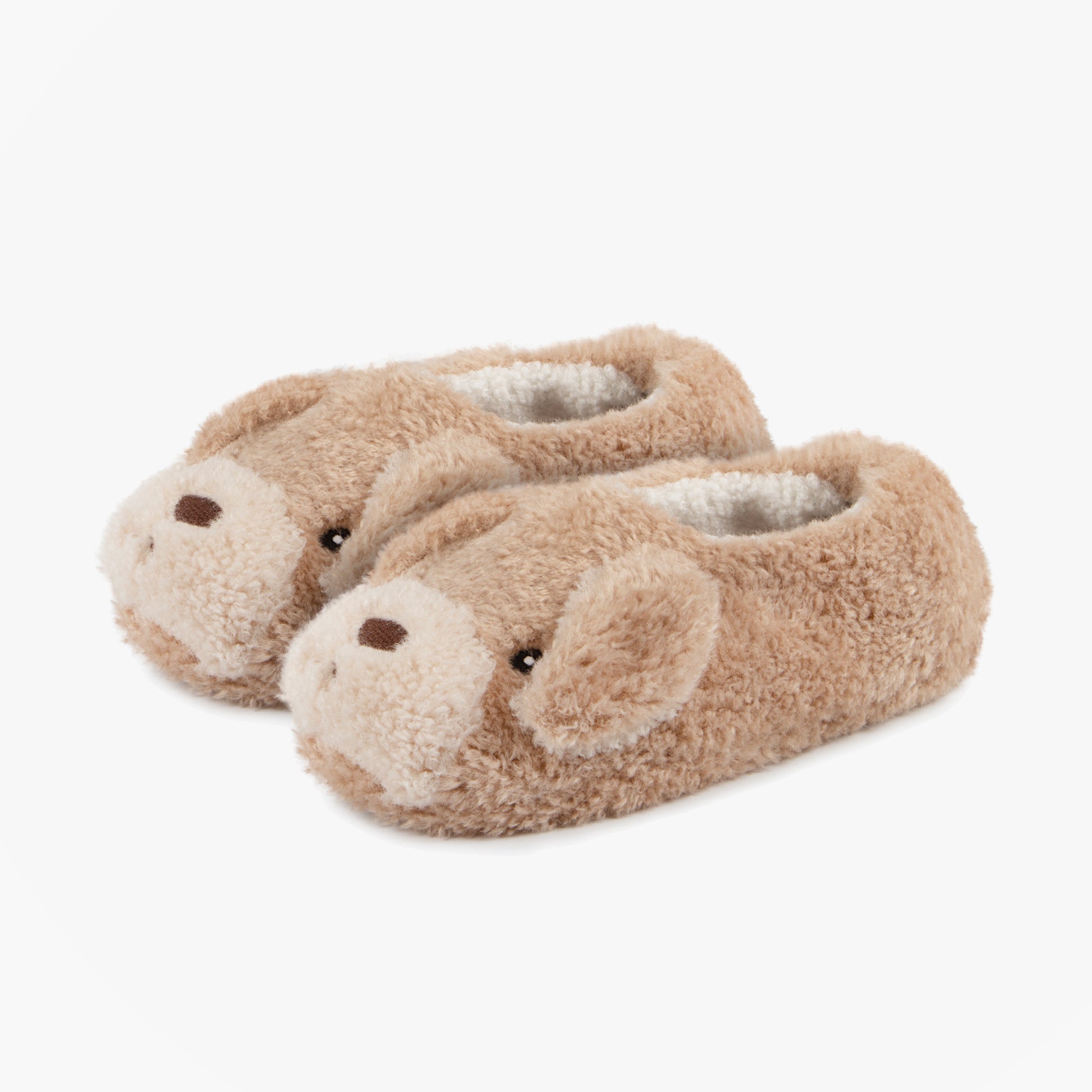 Totes Toasties NOVELTY DOG Full Back Slippers Womens Dog