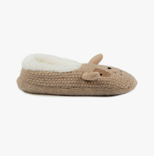 Totes Toasties NOVELTY FOOTSIES Womens Dog