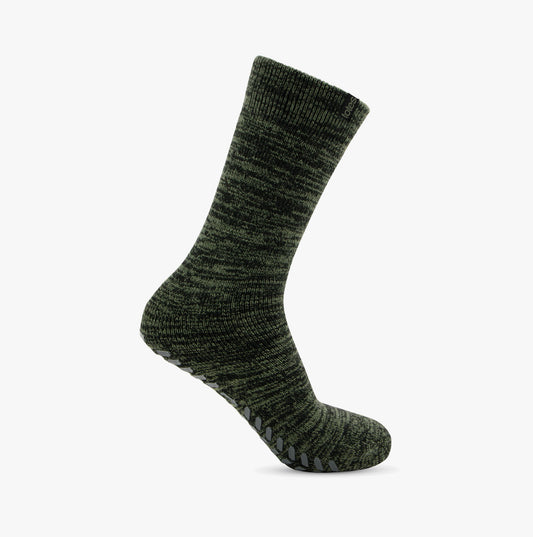 Totes Toasties Recycled Thermal ORIGINAL Slipper Socks Mens Socks Khaki