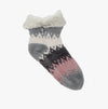Totes Toasties CROP CHENILLE Knitted Womens Socks Multi