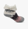 Totes Toasties CROP CHENILLE Knitted Womens Socks Multi