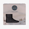 Totes Toasties RIB KNIT BOOT Slippers Mens Navy