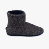 Totes Toasties RIB KNIT BOOT Slippers Mens Navy