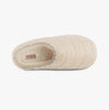Totes Toasties QUILTED BORG EVA MULE Slippers Womens Cream