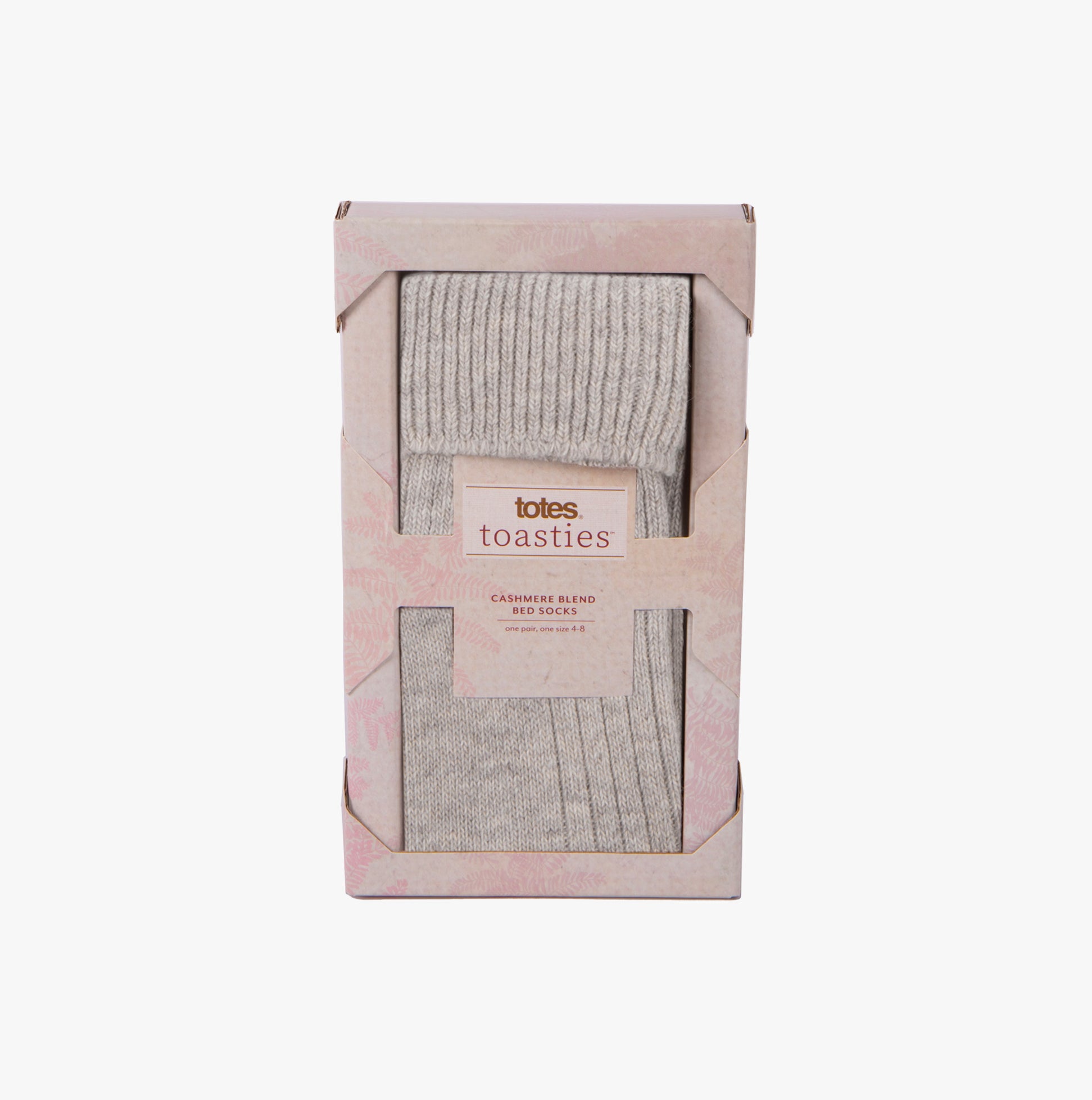 Totes Toasties CASHMERE BLEND Womens Socks Mink